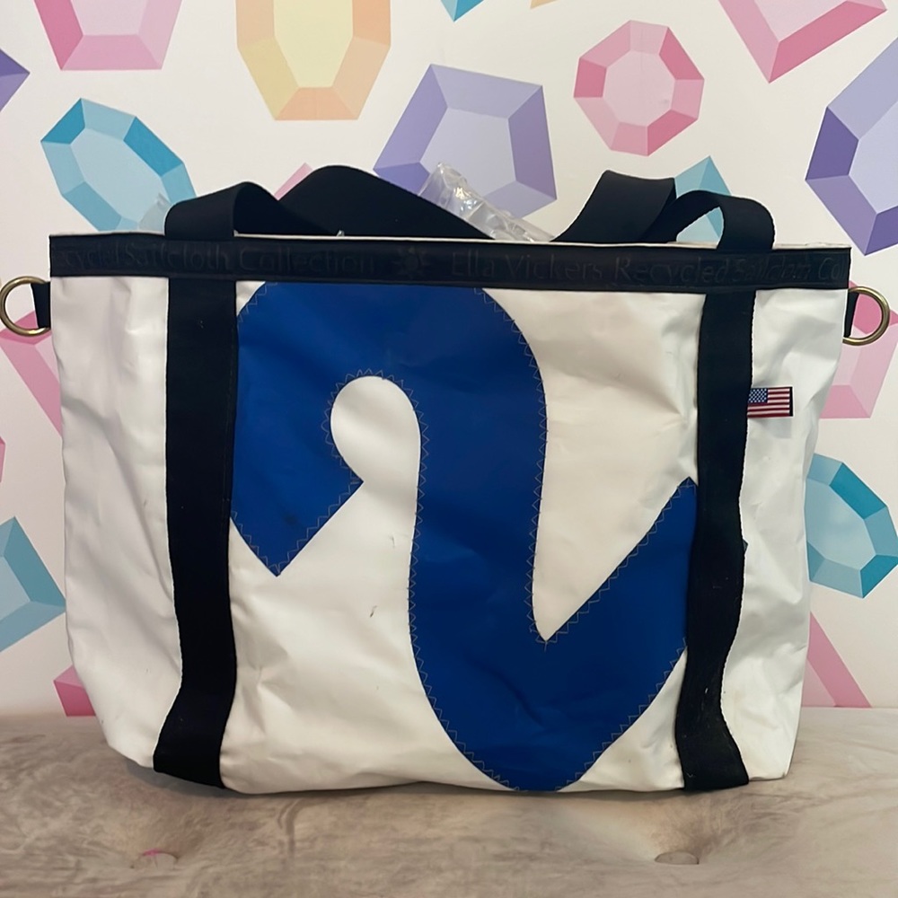 Ella Vickers Recycled Sailcloth Tote Bag